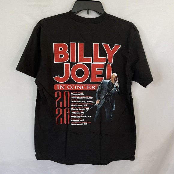 BILLY JOEL in Concert  2020 T-Shirt Medium PIANO MAN Womens - Picture 3 of 5